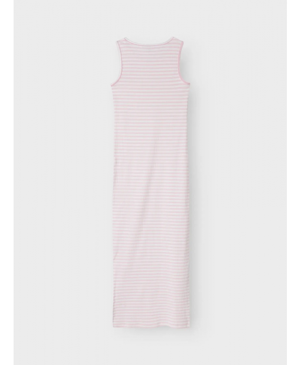 Name It kjole i slim fit med lyserøde striber til piger billede 2