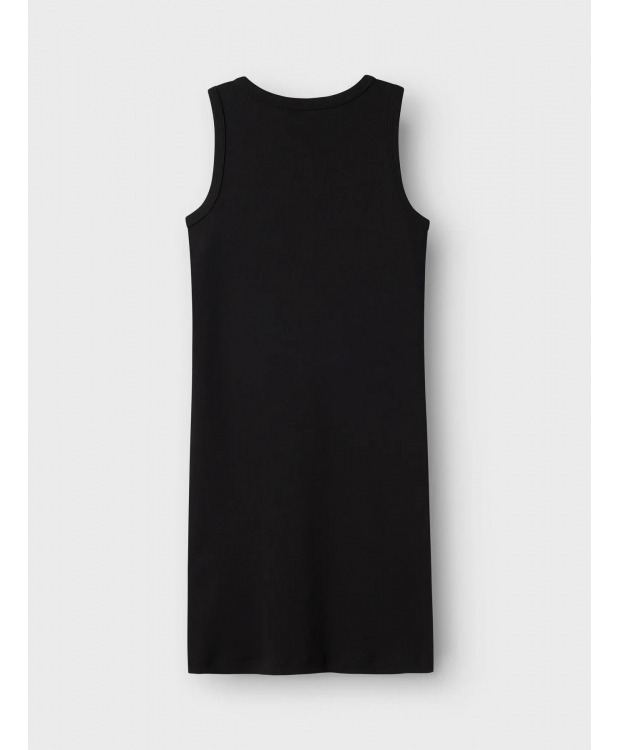 Name It slim fit kjole i sort til piger billede 3