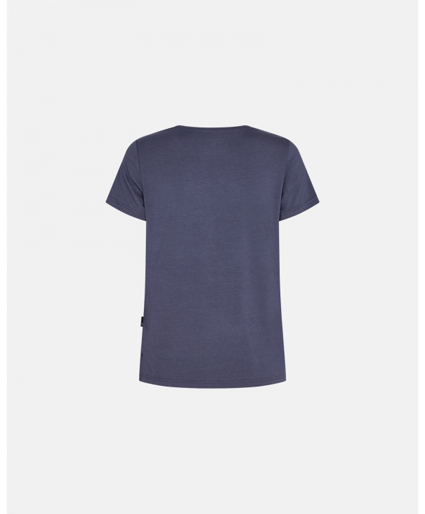 JBS of Denmark Women basic bambus-T-shirt i blå til kvinder billede 4