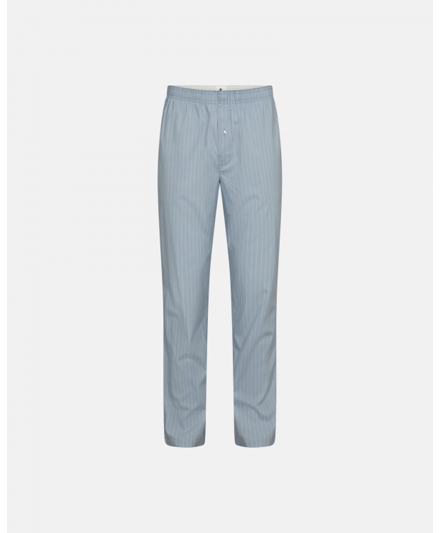 JBS Of Denmark Men Pyjamasbukser poplin i blå til herre billede 1