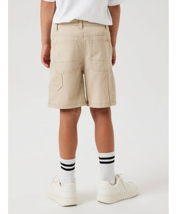 Name It shorts i sandfarvet til drenge billede 1