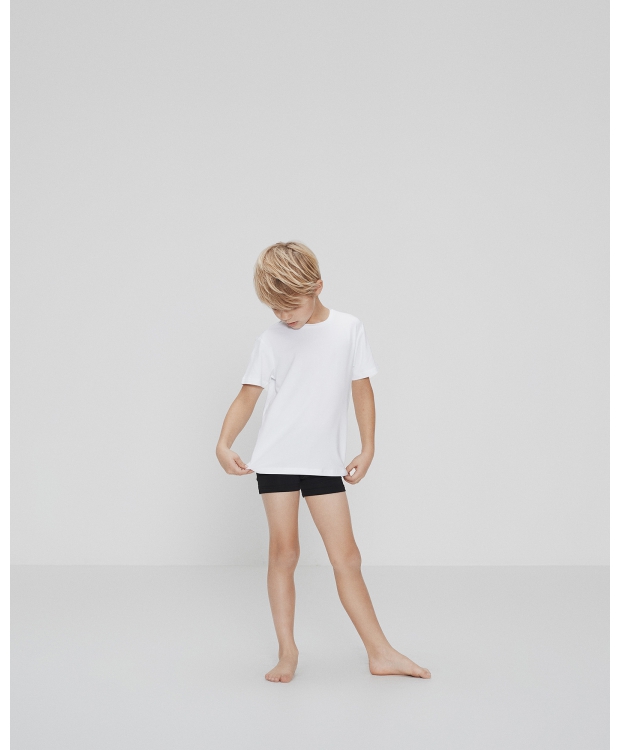 JBS of Denmark Kids T-shirt i hvid til drenge billede 4