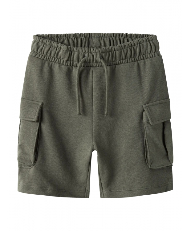 Name It cargoshorts i støvet grøn til drenge billede 1