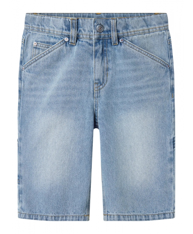 Name It denimshorts i lyseblå til drenge billede 3