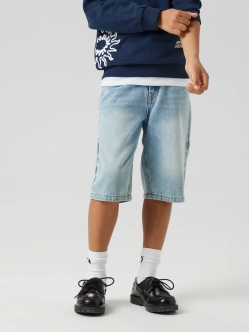 Name It denimshorts i lyseblå til drenge