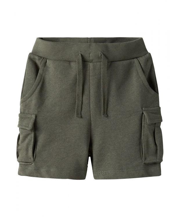 Name It sweatshorts i støvet grøn til drenge billede 1