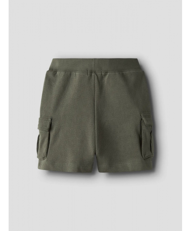 Name It sweatshorts i støvet grøn til drenge billede 2