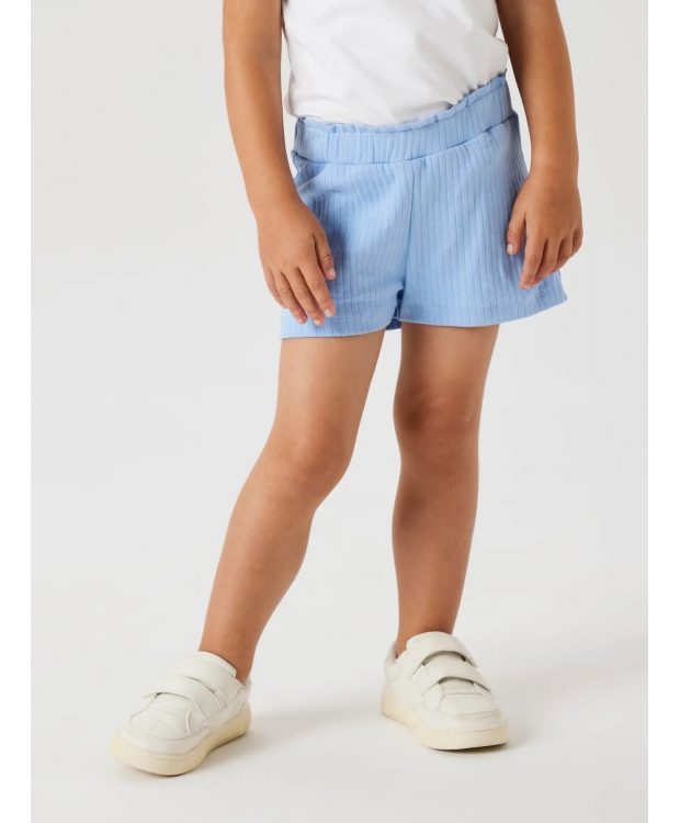 Name It shorts i lyseblå til piger billede 1
