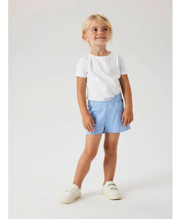 Name It shorts i lyseblå til piger billede 2
