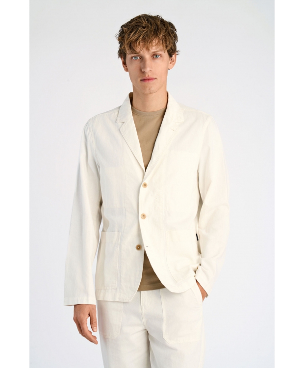 Lindbergh blazer i bomuld og hør til herre billede 1