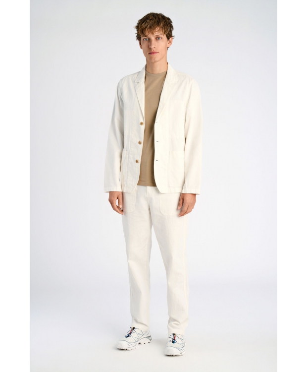Lindbergh blazer i bomuld og hør til herre billede 5