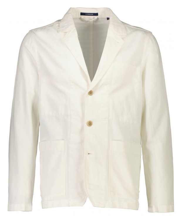 Lindbergh blazer i bomuld og hør til herre billede 2
