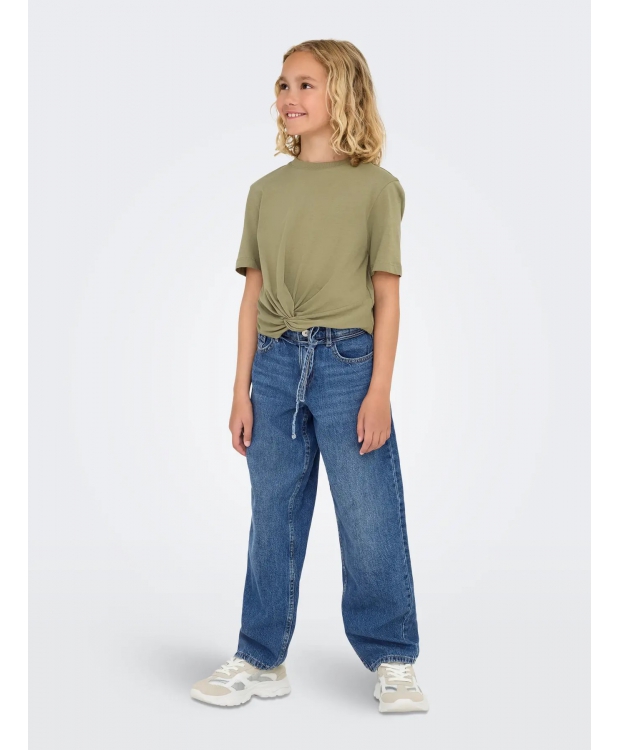 KIDS ONLY denim bukser med lige pasform i blå til piger billede 2