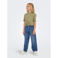 KIDS ONLY denim bukser med lige pasform i blå til piger