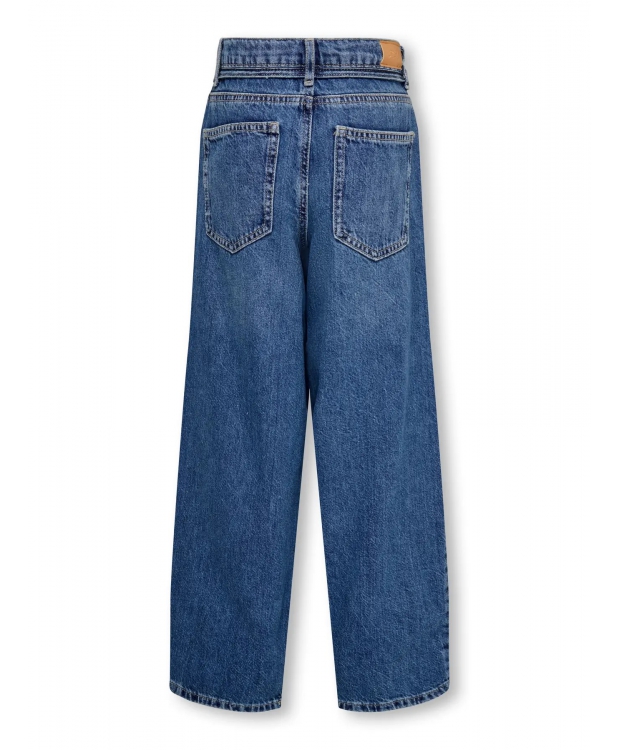 KIDS ONLY denim bukser med lige pasform i blå til piger billede 7