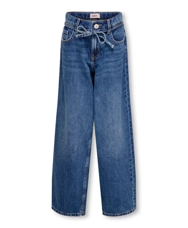 KIDS ONLY denim bukser med lige pasform i blå til piger billede 6