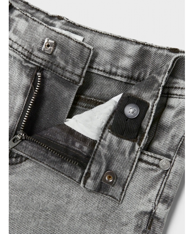 Name It denimshorts i grå til drenge billede 6