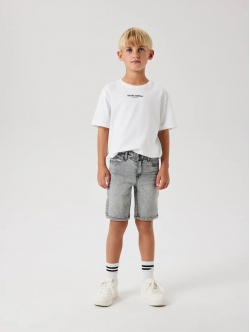 Name It denimshorts i grå til drenge