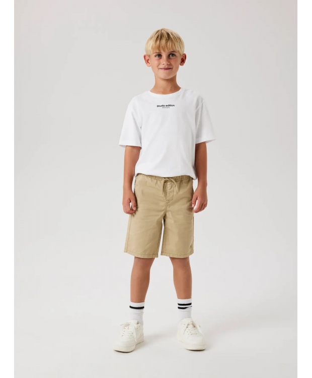Name It shorts i sandfarvet til drenge billede 2