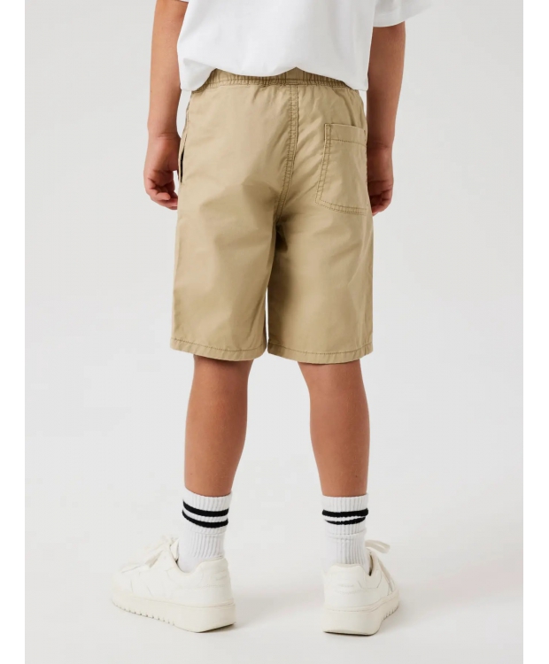 Name It shorts i sandfarvet til drenge billede 1