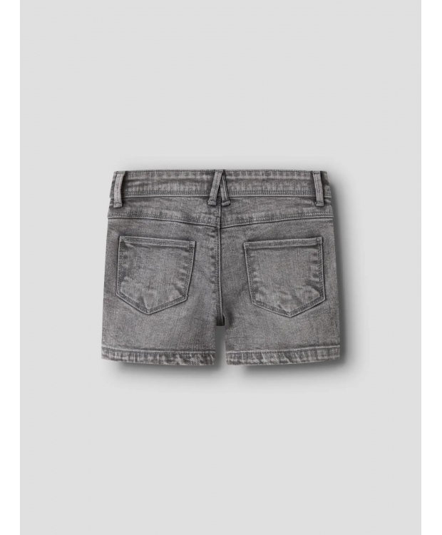 Name It denimshorts i grå til piger billede 4