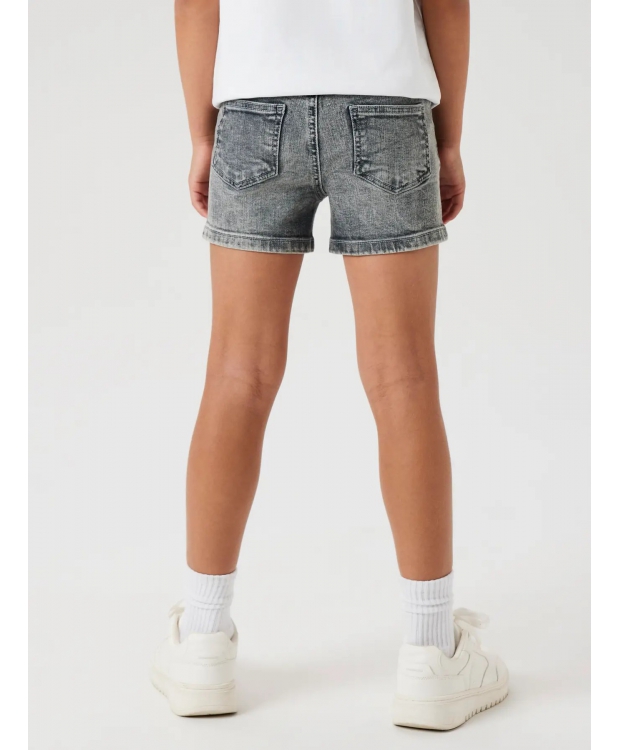 Name It denimshorts i grå til piger billede 1
