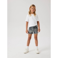 Name It denimshorts i grå til piger