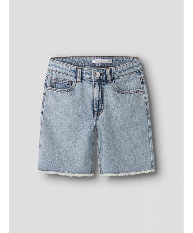 Name It Denim Shorts i Bred Pasform til Piger billede 4