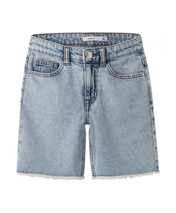 Name It Denim Shorts i Bred Pasform til Piger billede 6