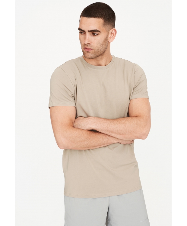 Resteröds Bambus T-shirt i beige til herre – Outlet billede 4