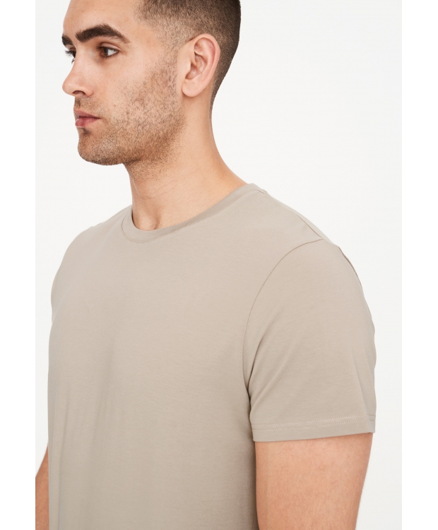 Resteröds Bambus T-shirt i beige til herre – Outlet billede 6