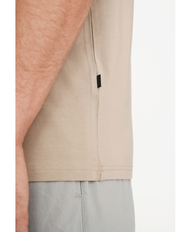 Resteröds Bambus T-shirt i beige til herre – Outlet billede 7