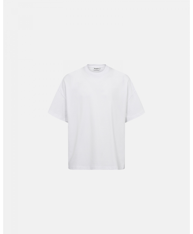 Resteröds DEV BASIC T-shirt i hvid til herre billede 1