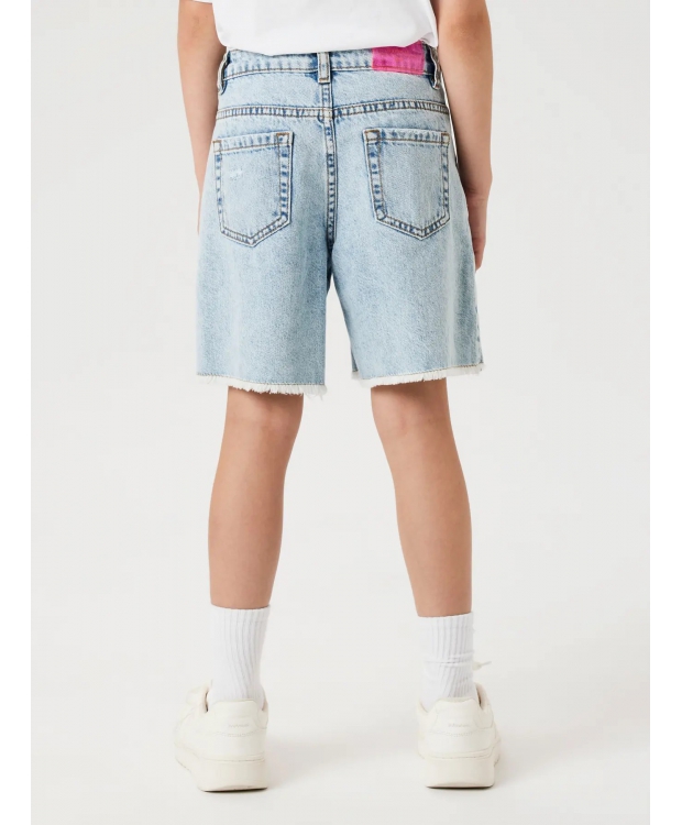 Name It Denim Shorts i Lyseblå til Piger billede 1