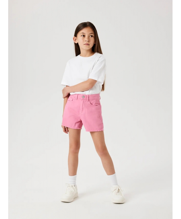 Name It shorts i lyserød til piger billede 2