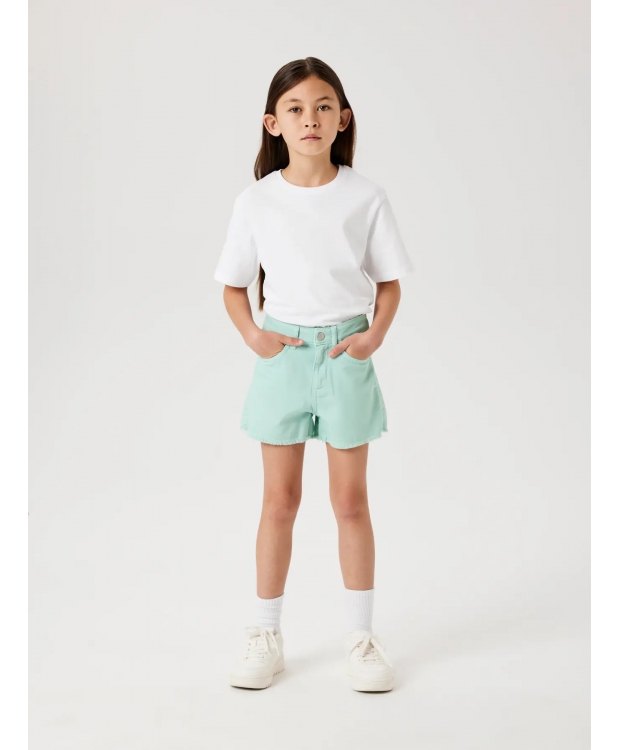 Name It shorts i turkis til piger billede 2