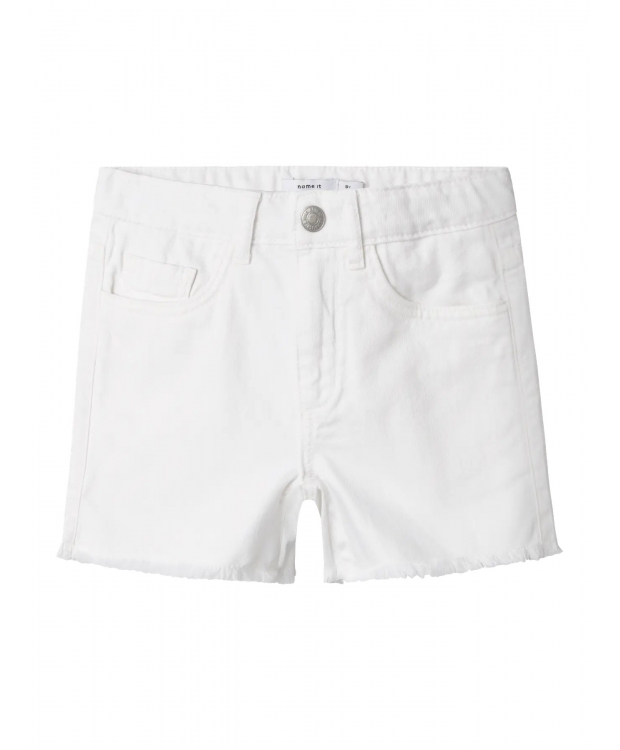Name It shorts i hvid til piger billede 4