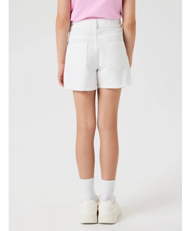 Name It shorts i hvid til piger billede 1