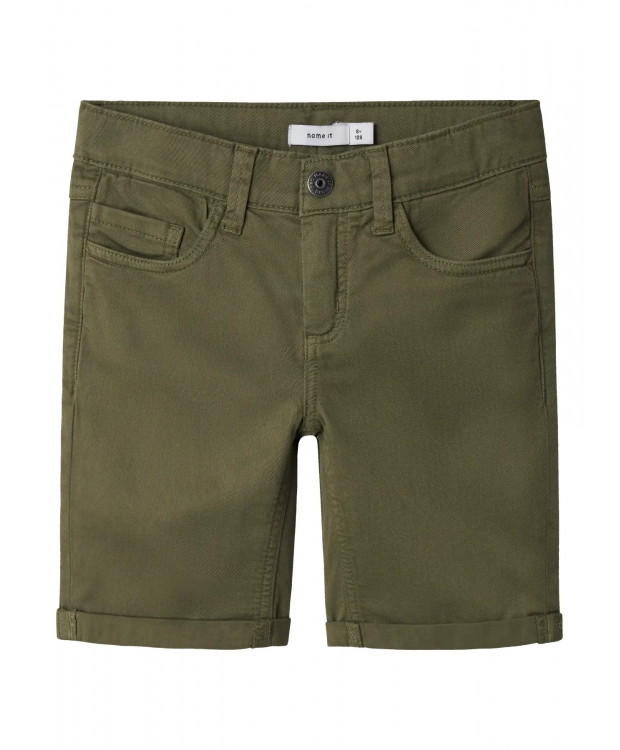 Name It shorts i grøn til drenge billede 3