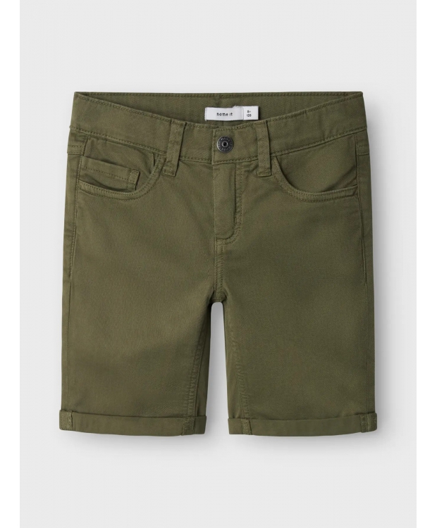 Name It shorts i grøn til drenge billede 5