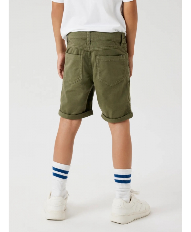 Name It shorts i grøn til drenge billede 1