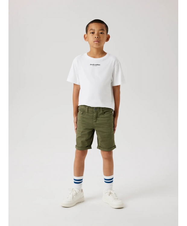 Name It shorts i grøn til drenge billede 2