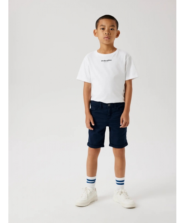 Name It shorts i mørkeblå til drenge billede 2