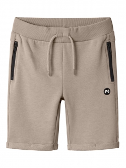 Name It sweatshorts i brun til drenge