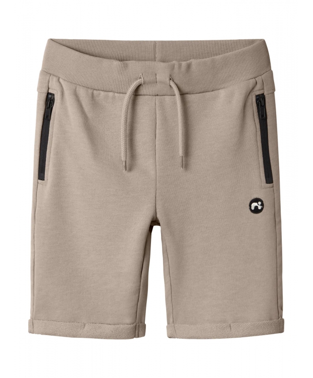 Name It sweatshorts i brun til drenge billede 1