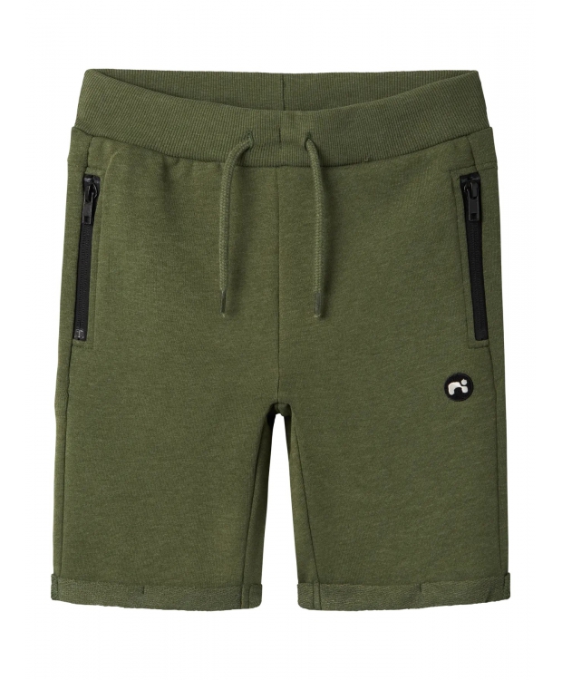 Name It sweatshorts i grøn til drenge billede 1