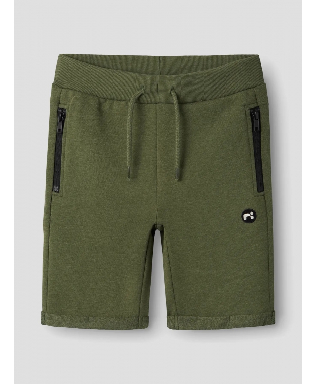 Name It sweatshorts i grøn til drenge billede 3
