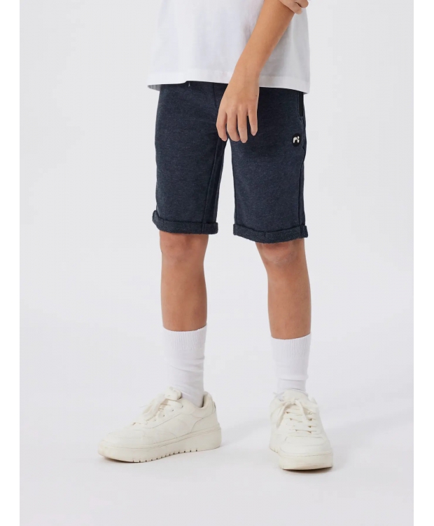 Name It sweatshorts i mørkeblå til drenge billede 1