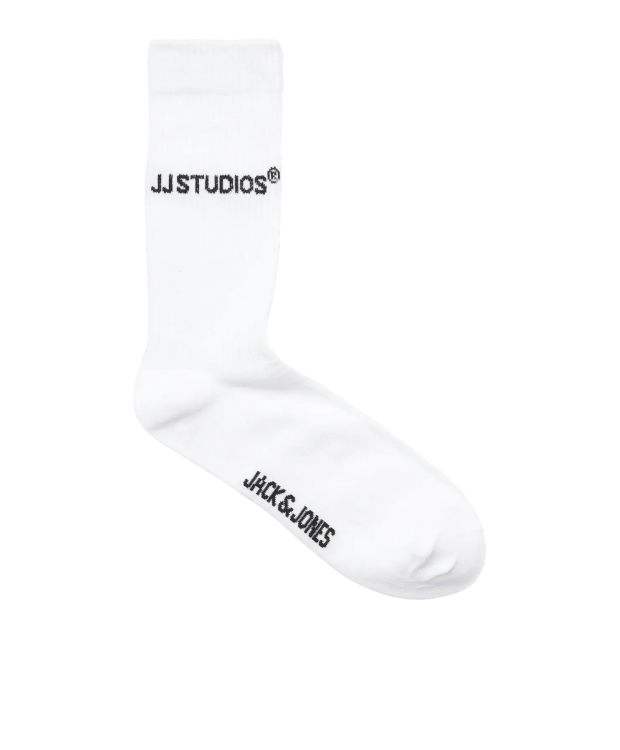 Jack & Jones 3-pak tennissokker i sort, hvid og grå til herre billede 4