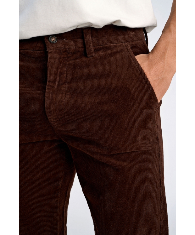 Lindbergh cropped bukser i Brun til herre billede 6